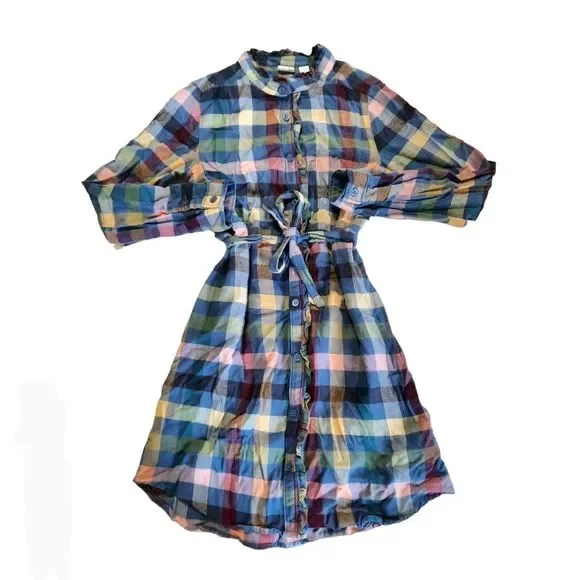 gap plaid shirt dress GAP Womens Long Sleeve Plaid Shirt Casual Dress, Grey Plaid, XX-Small US at Amazon Women's Clothing store
